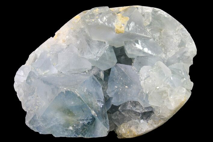 Crystal Filled Celestine (Celestite) Geode Section - Madagascar #161198
